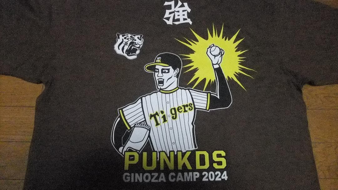 punkdrunkers XXL 阪神タイガース 未使用 Tシャツ 茶 虎 半袖