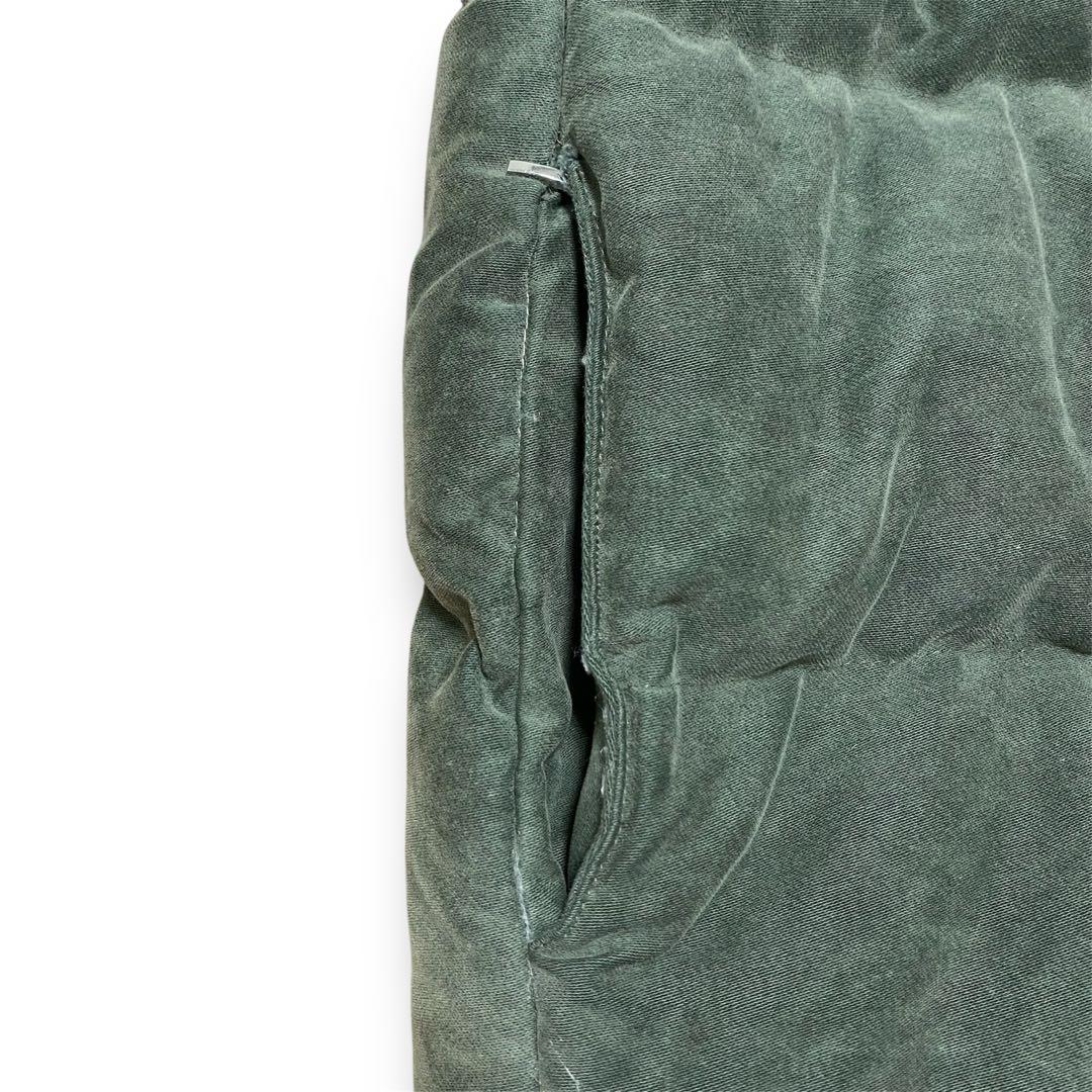 ジャケット・アウター ASKYURSELF MILITARY CANVAS PUFFER VEST M
