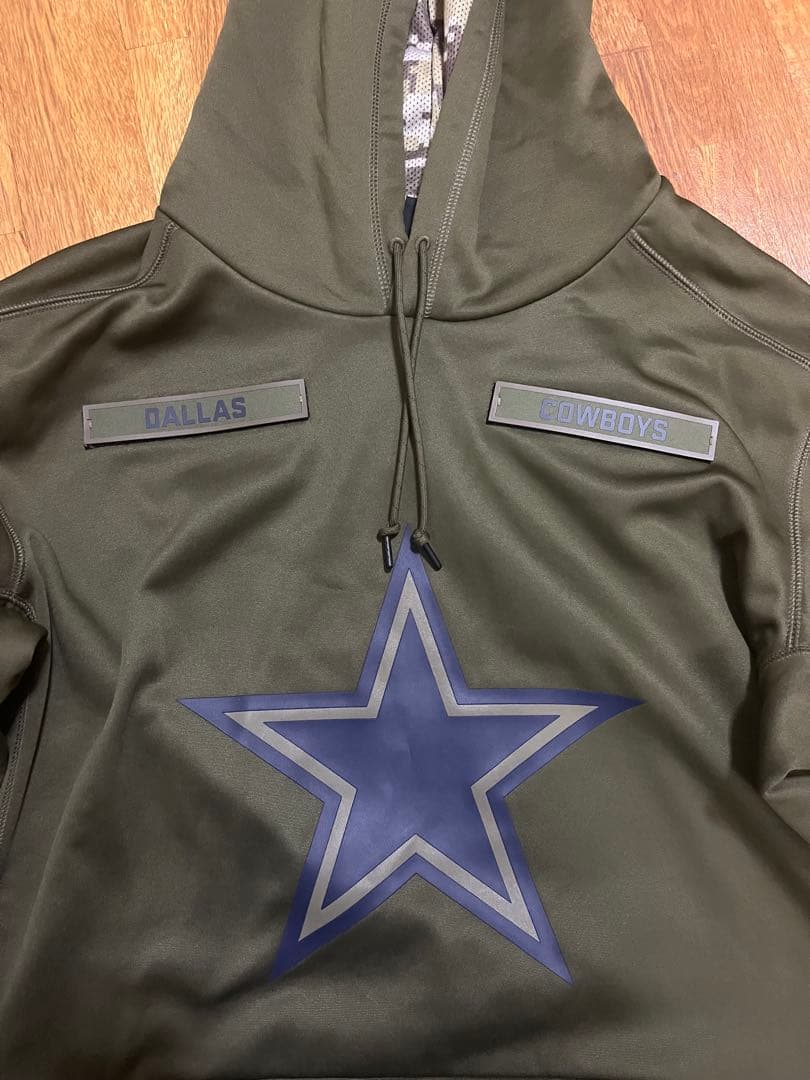 早い者勝ち ダラス カウボーイズ NIKE パーカー NFL 希少