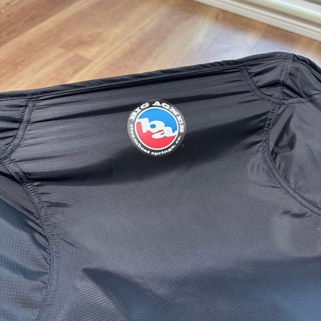 【美品】BIG AGNES ビッグアグネス スカイライン ULスツール ブラック
