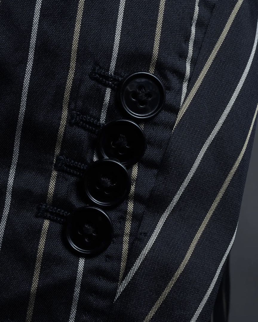 DOLCE&GABBANA ダブルブレスト ストライプジャケット