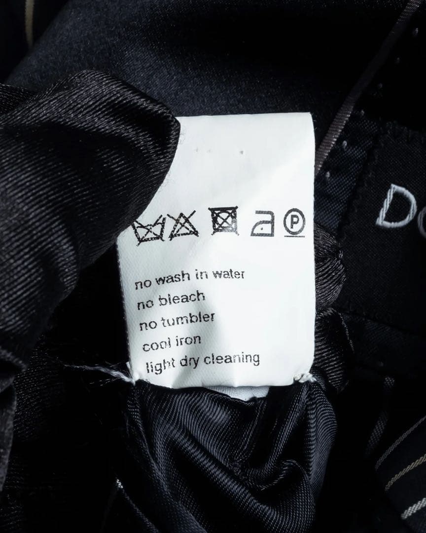 DOLCE&GABBANA ダブルブレスト ストライプジャケット