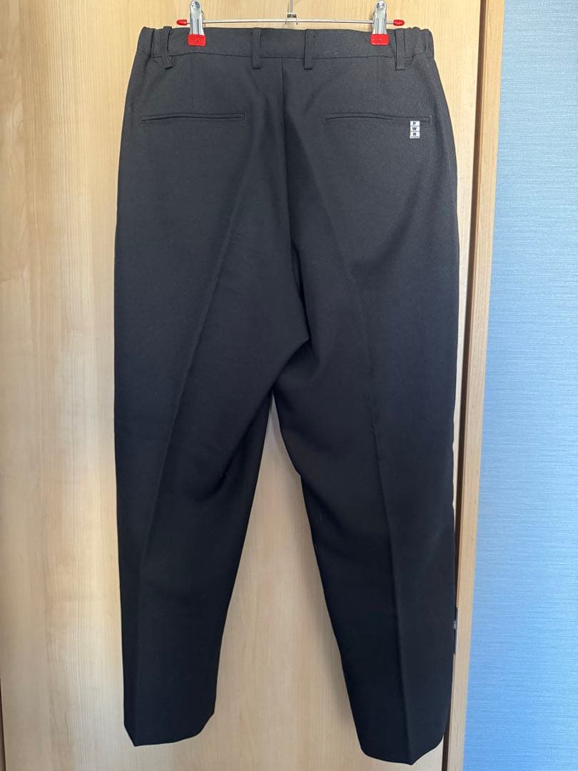 初期 PWA プア 黒 スラックス UNIFORM02 L ブラック