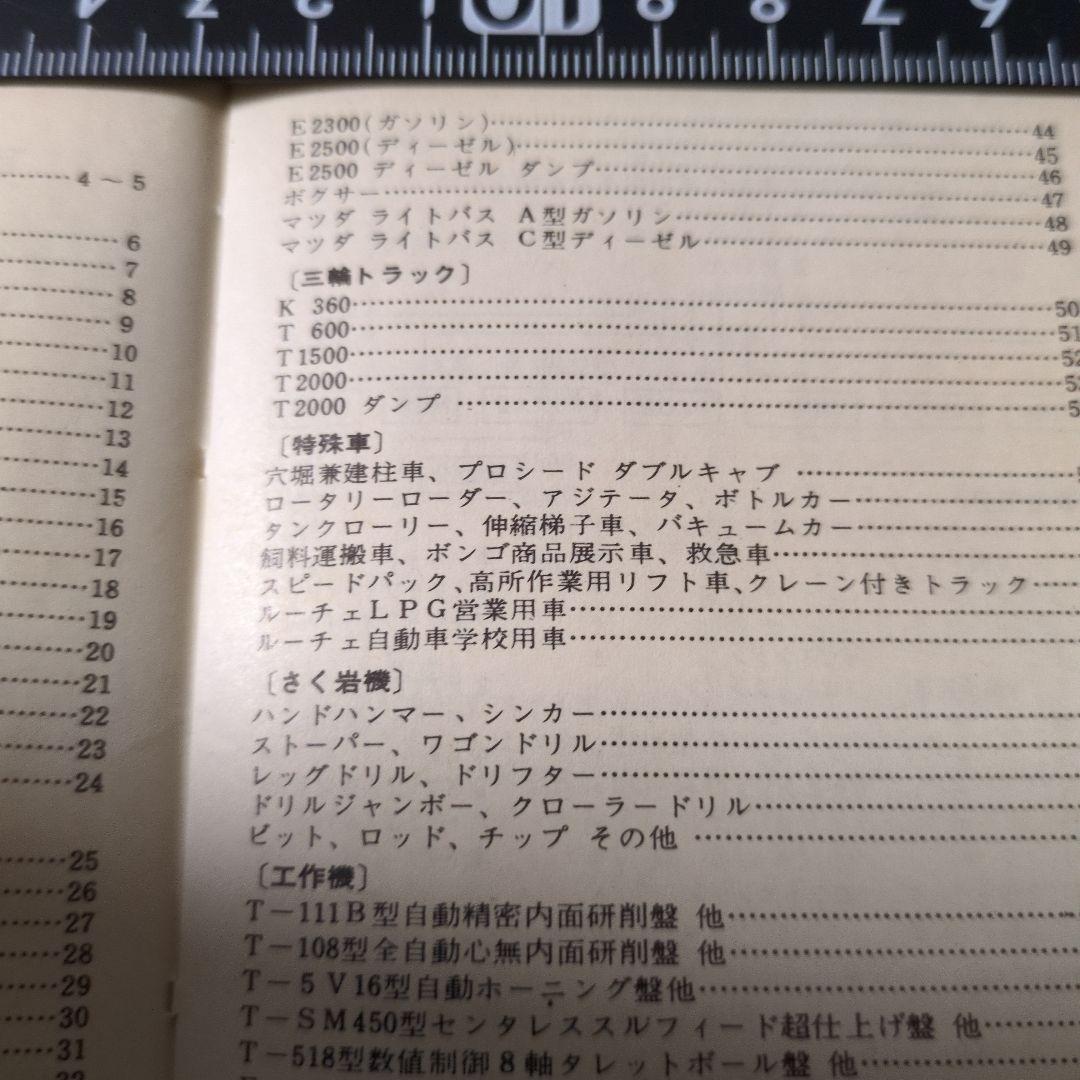 東洋工業紹介 手帳 青