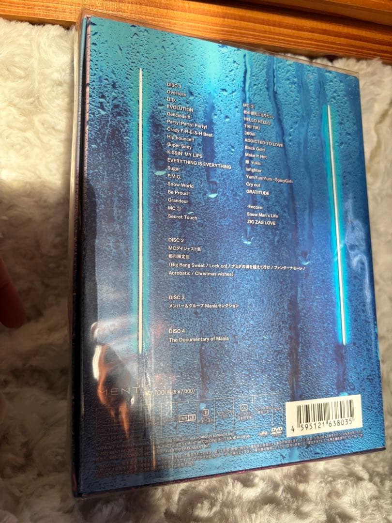 Mania LIVE TOUR2021初回限定盤DVD