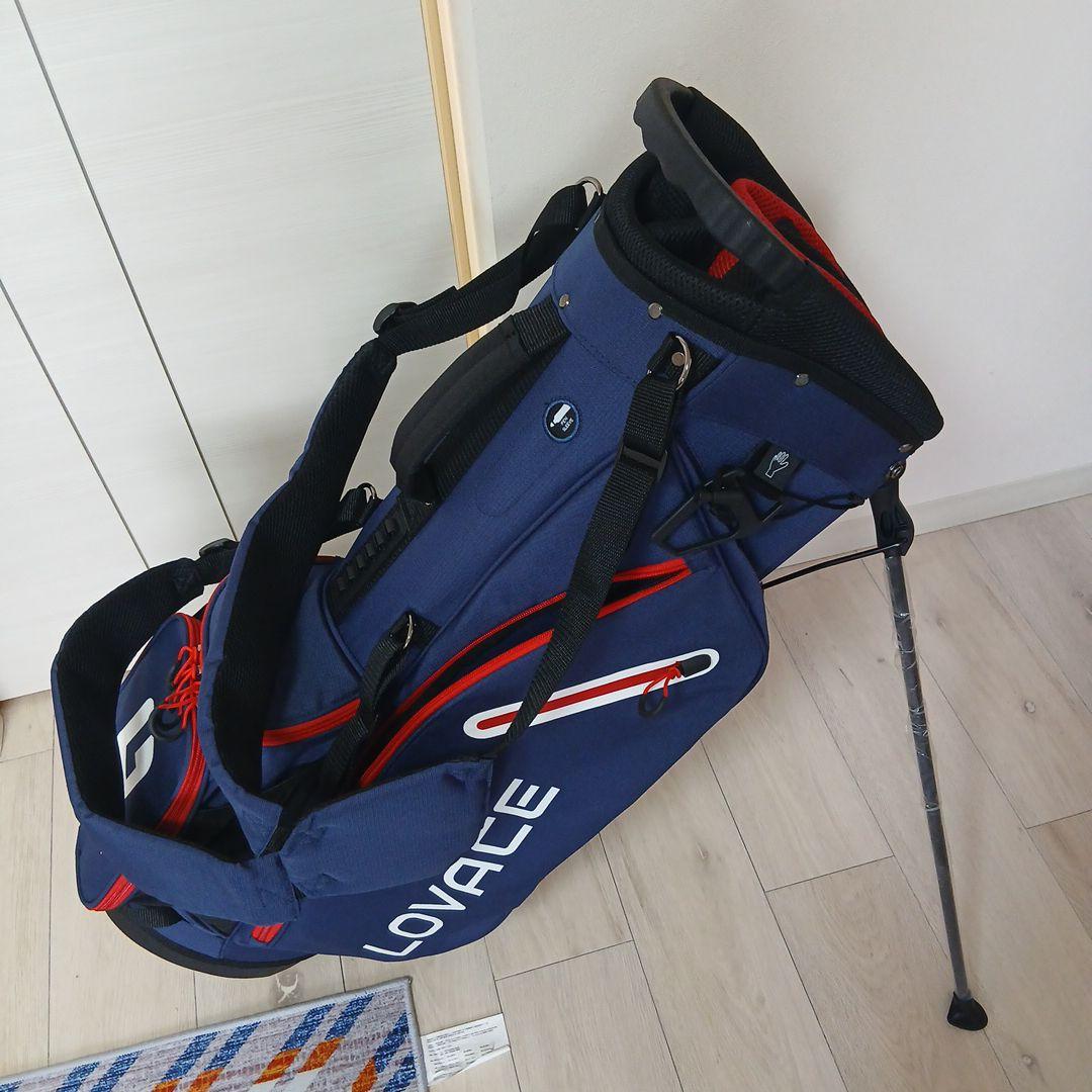 最終価格　LOVACEキャディバック　新品（軽量、14分割
