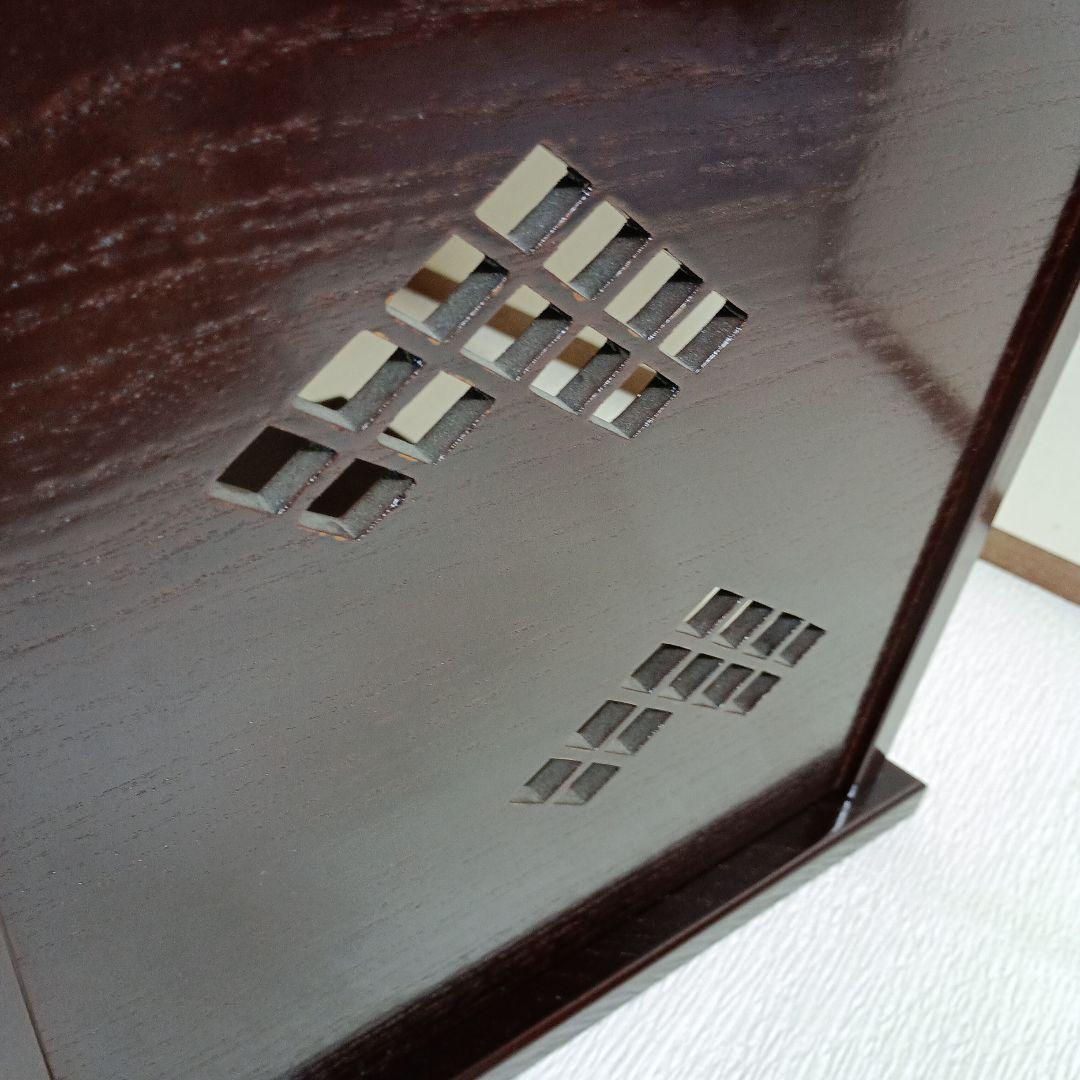 茶道具　徒然棚　裏千家淡々斎好写し　平安光入造　組立式　共箱