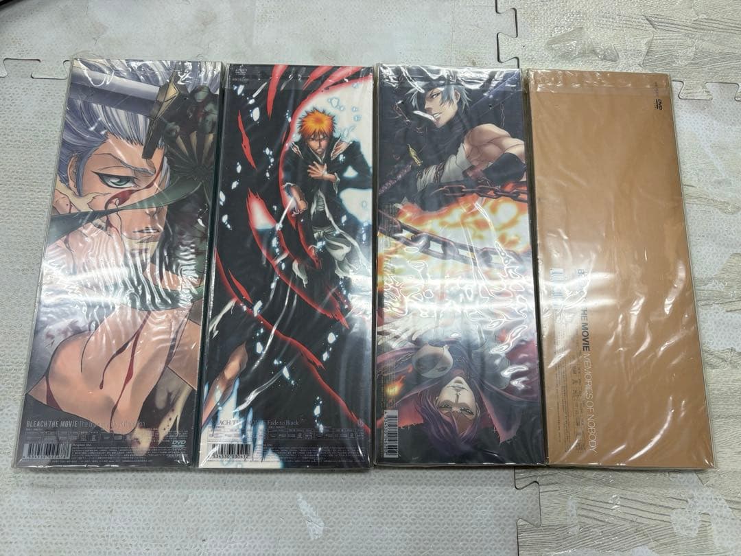 劇場版 BLEACH DVD 完全生産限定版 4本セット クリアカバー未開封
