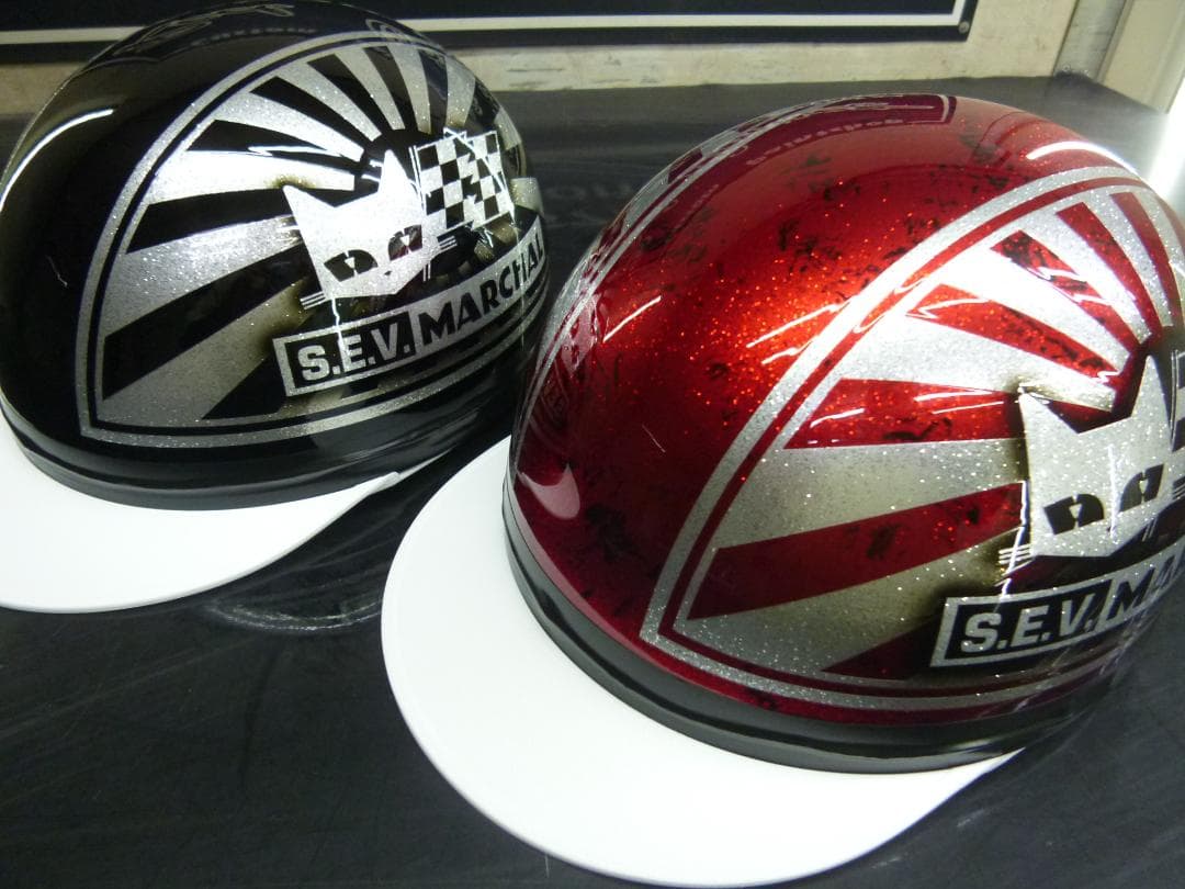 2個セット‼送料込！カスタムコルク半　マーシャル日章