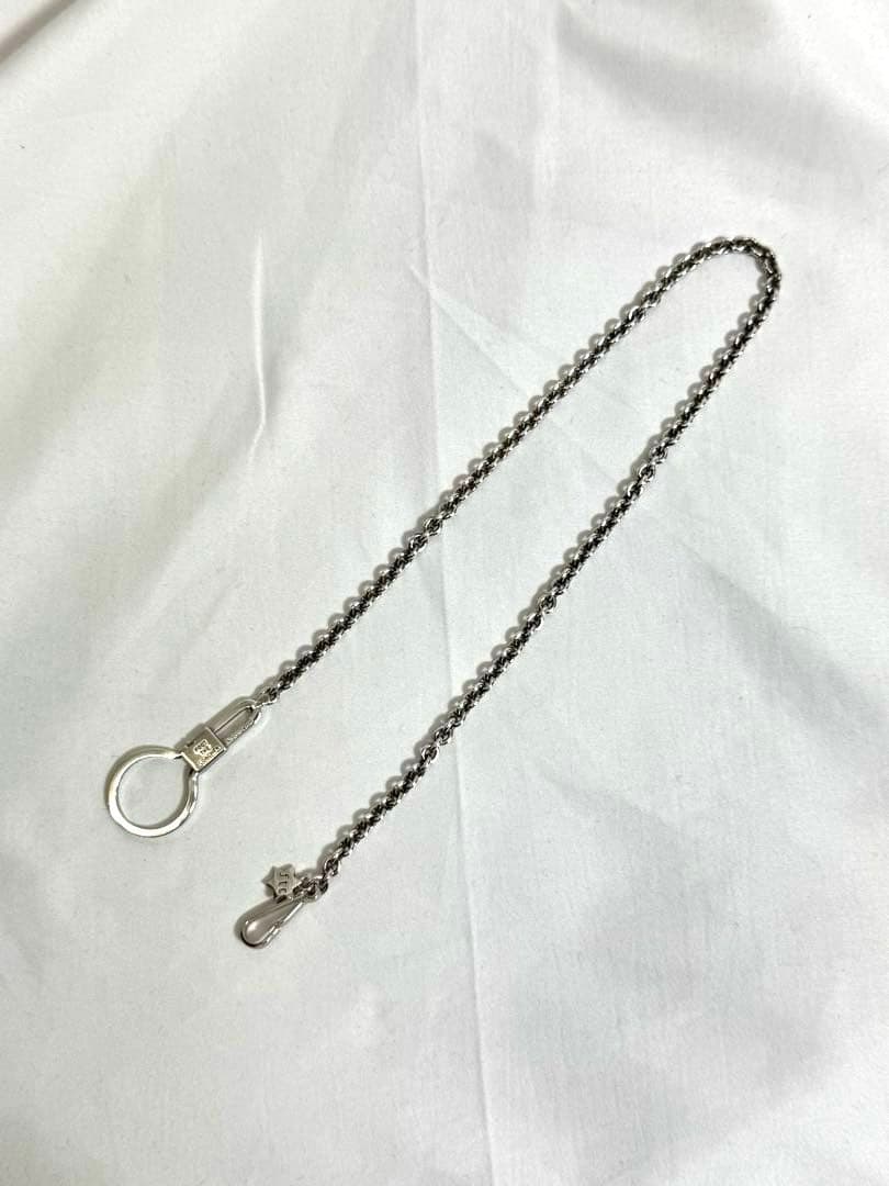 小物 foot the coacher Wallet Chain silver