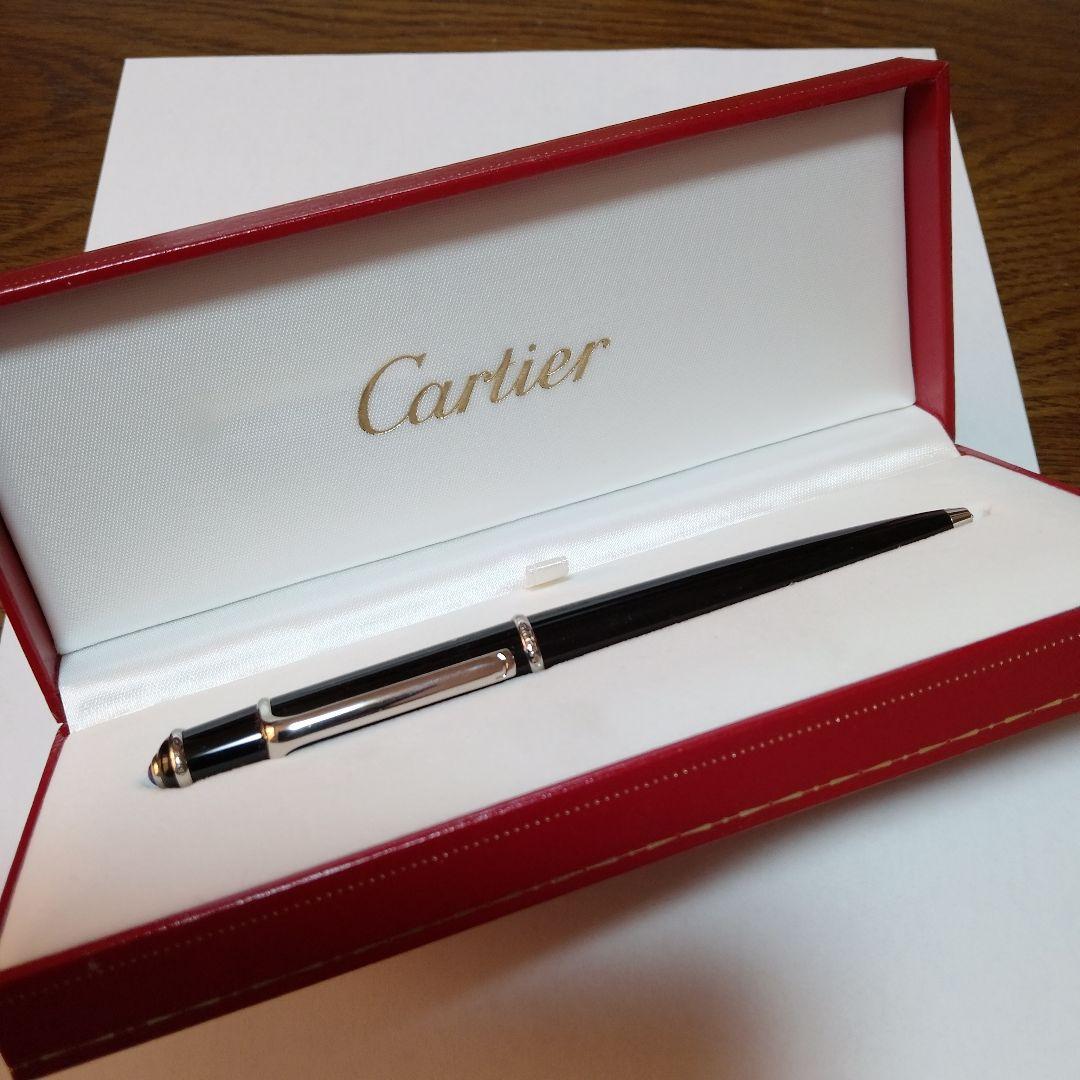Cartier ブラックボールペン