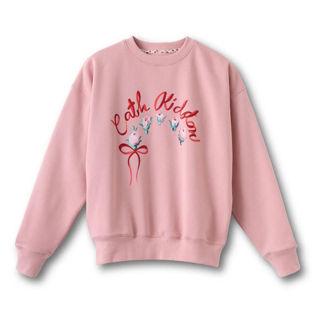 【新品未開封/匿名配送】CathKidston 裏起毛スウェット ピンク