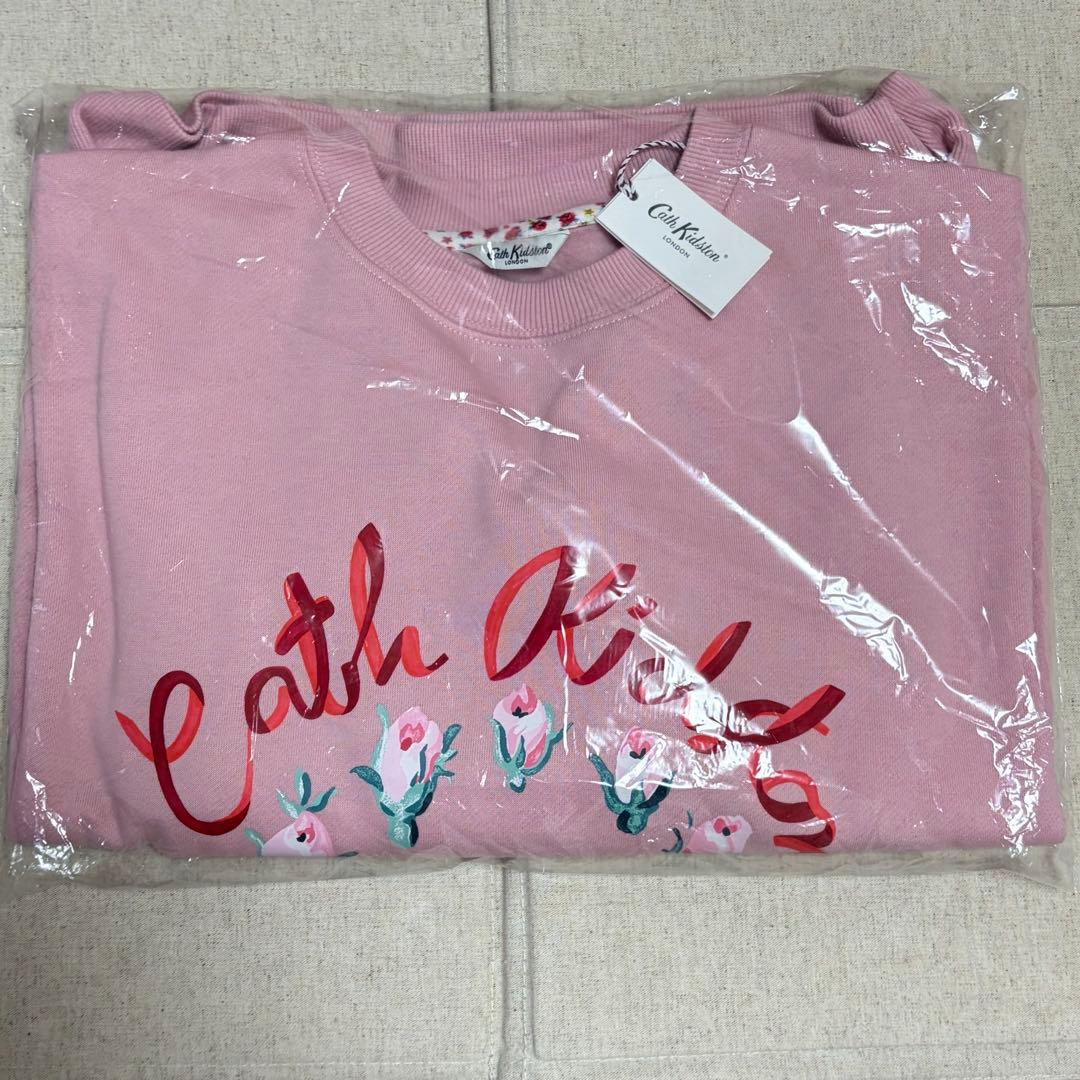 【新品未開封/匿名配送】CathKidston 裏起毛スウェット ピンク