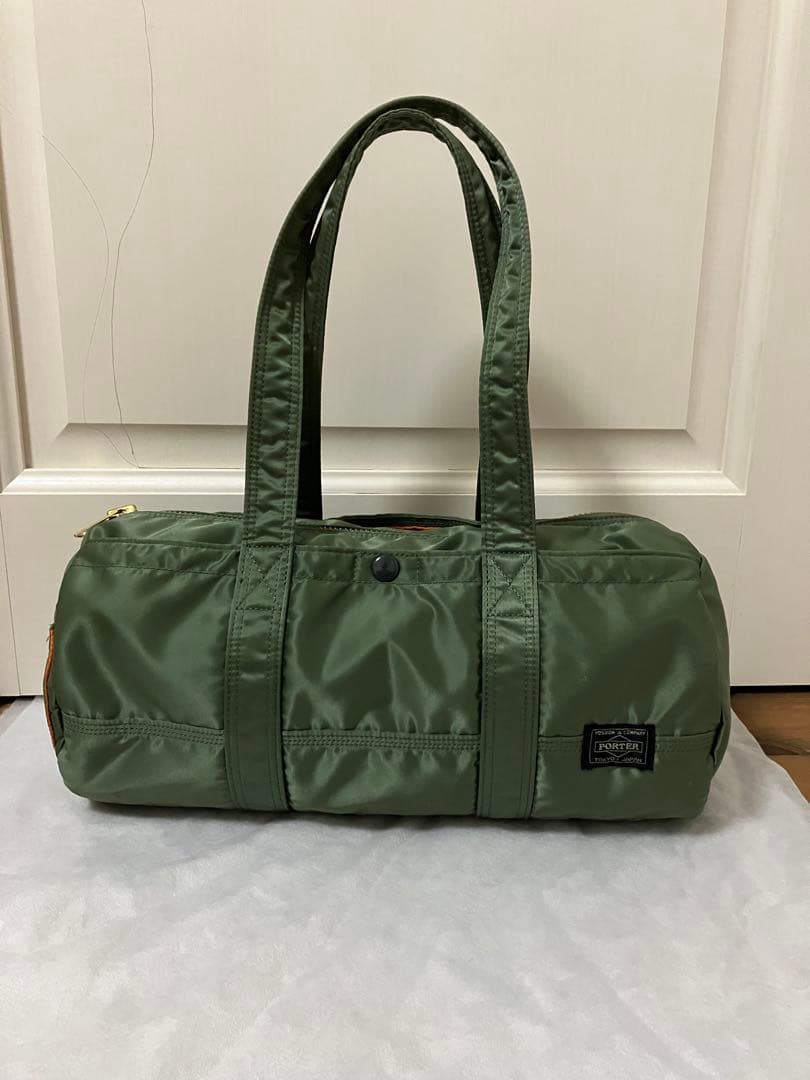 ポーター タンカー ダッフルバッグ L セージグリーン