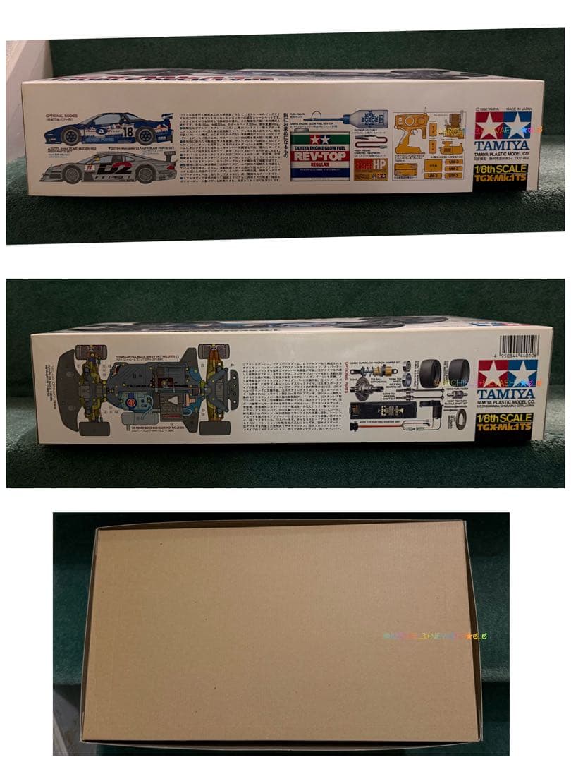 値下げ中★タミヤ◆TGX-Mk.1 TS ダブルデッキ仕様 1/8 エンジンRC