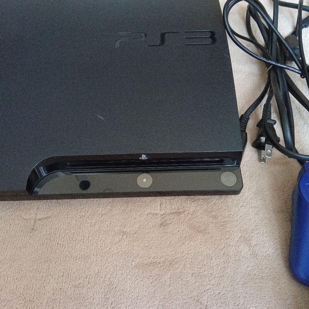 PS3 本体 コントローラー2個 箱あり ソフト4本