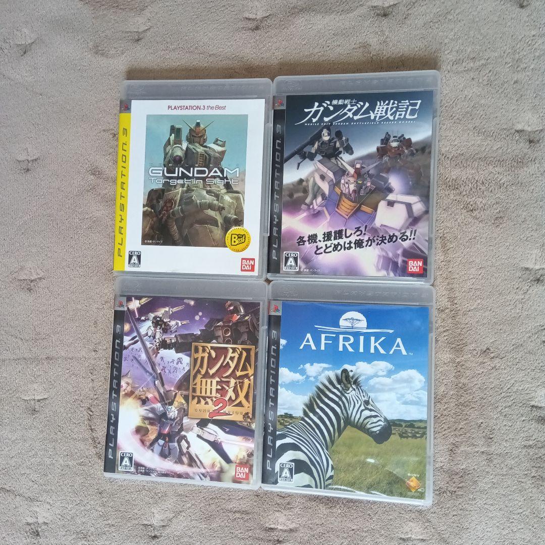 PS3 本体 コントローラー2個 箱あり ソフト4本