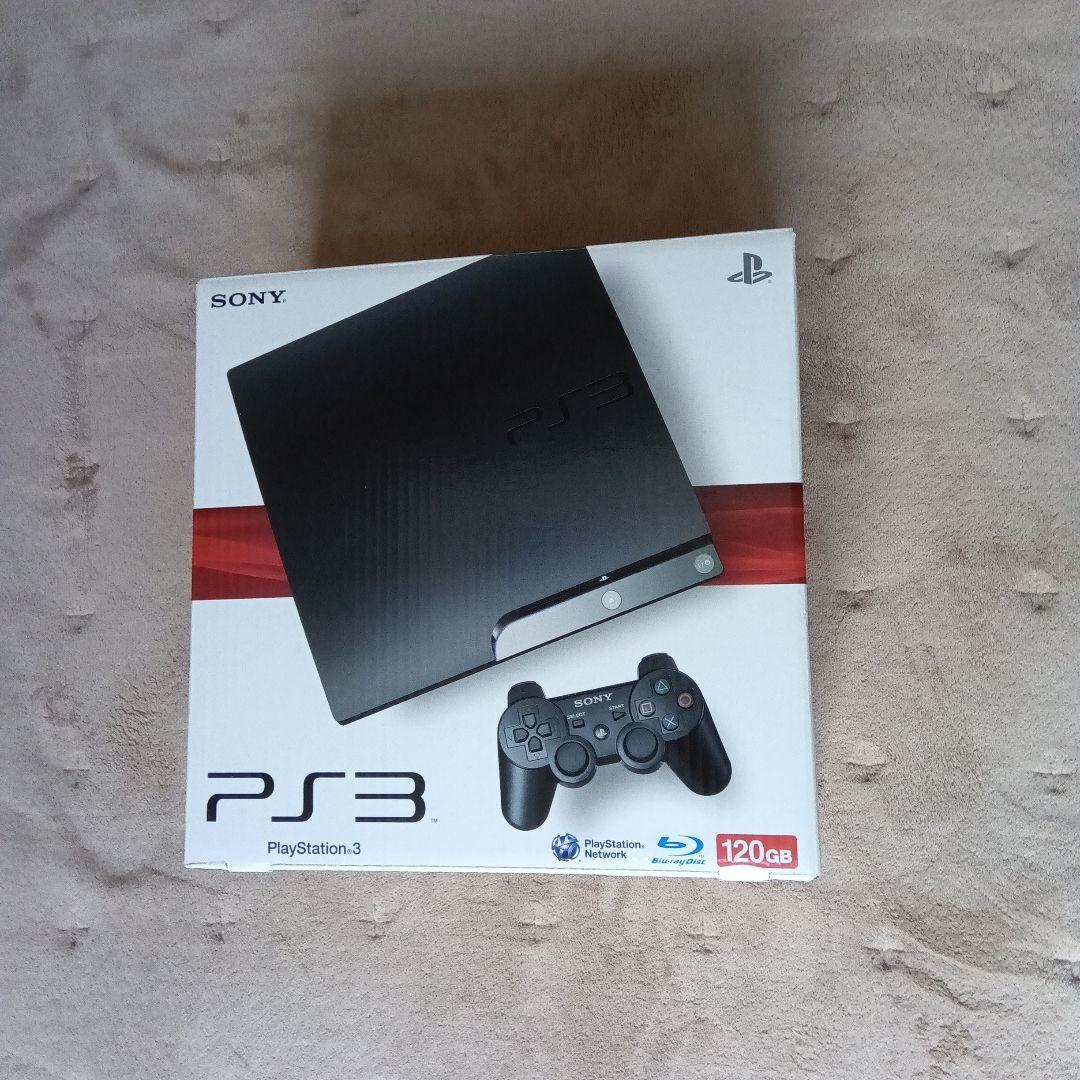 PS3 本体 コントローラー2個 箱あり ソフト4本