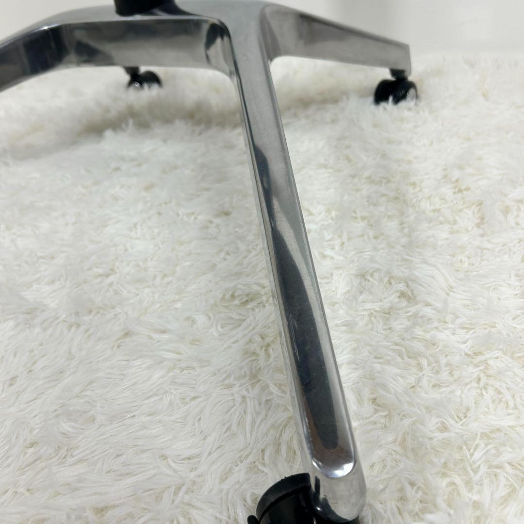 【極美品】オカムラ　昇降テーブル　手動昇降デスク　ライズフィットⅢ　そら豆形