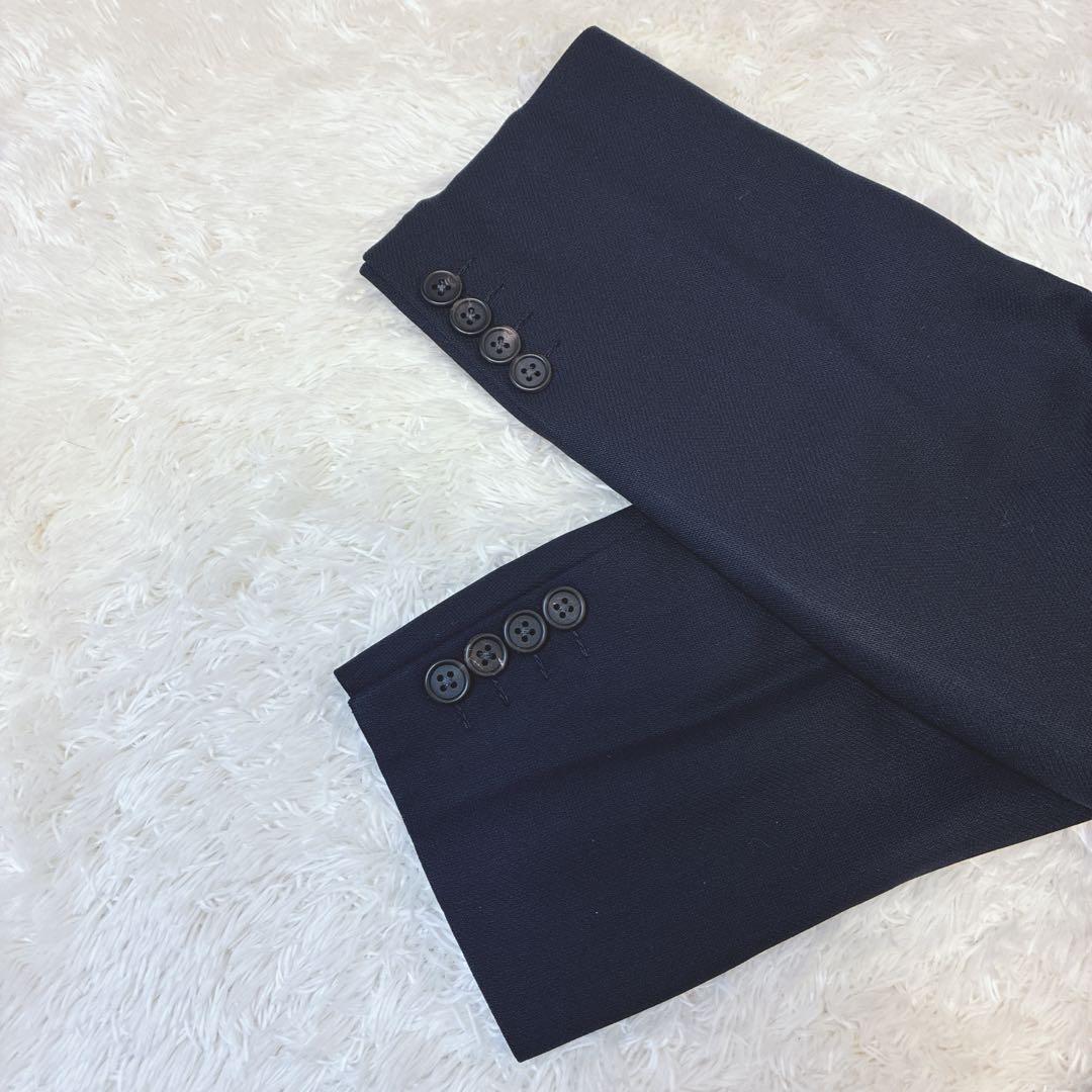 ポールスミス×DELFINO セットアップ スーツ 黒 M SUPER120