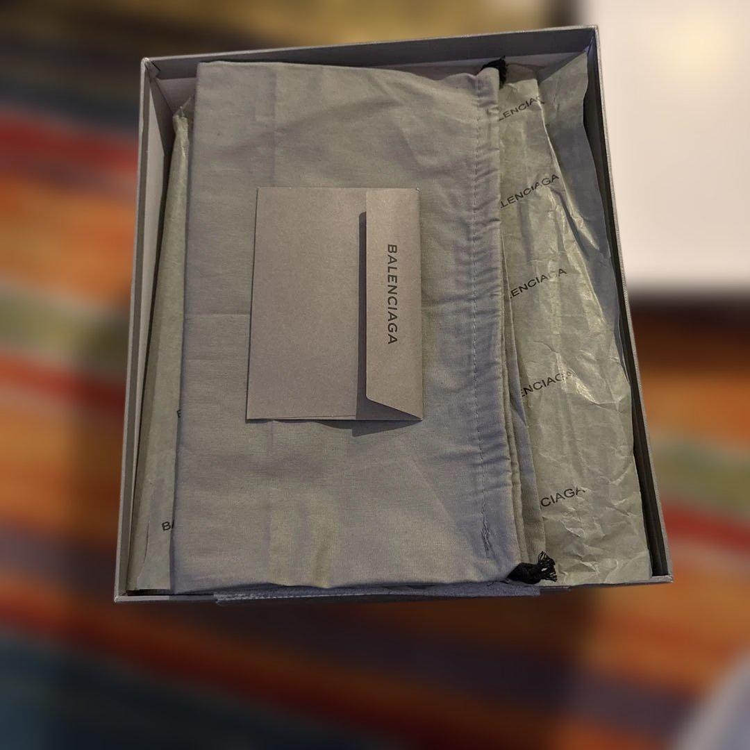 バレンシアガ ストンパー カジュアルシューズ80Z326ブラック40