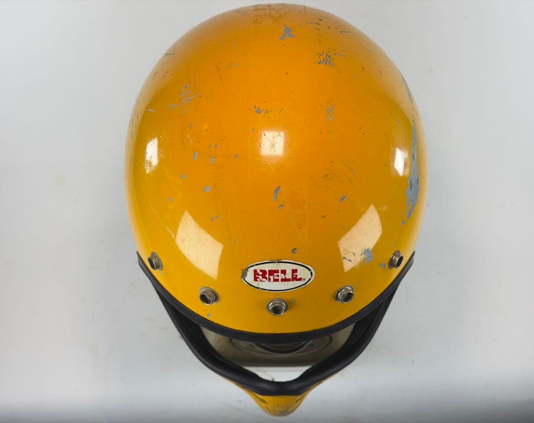 Bell Motn3 黄 イエロー ビンテージヘルメット　フルフェイス