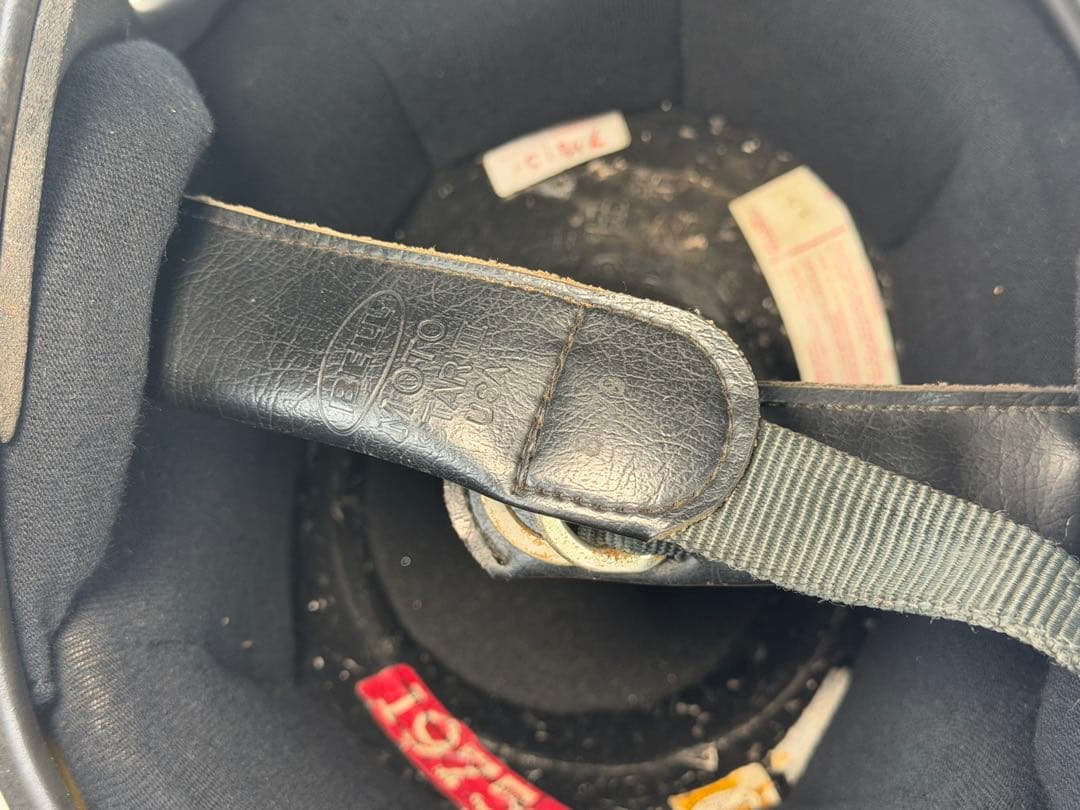 Bell Motn3 黄 イエロー ビンテージヘルメット　フルフェイス