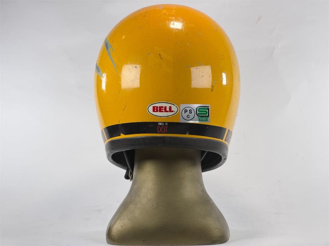 Bell Motn3 黄 イエロー ビンテージヘルメット　フルフェイス
