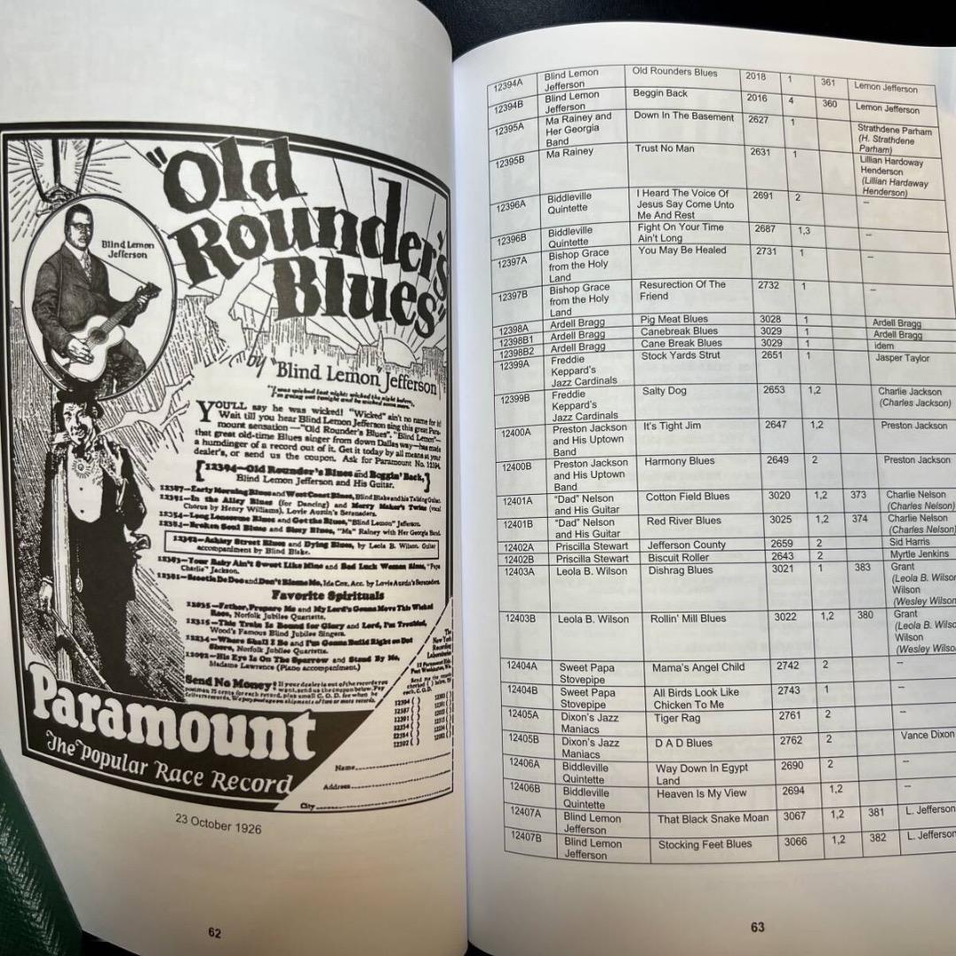 ディスコグラフィー◎PARAMOUNT 12000/13000 SERIES