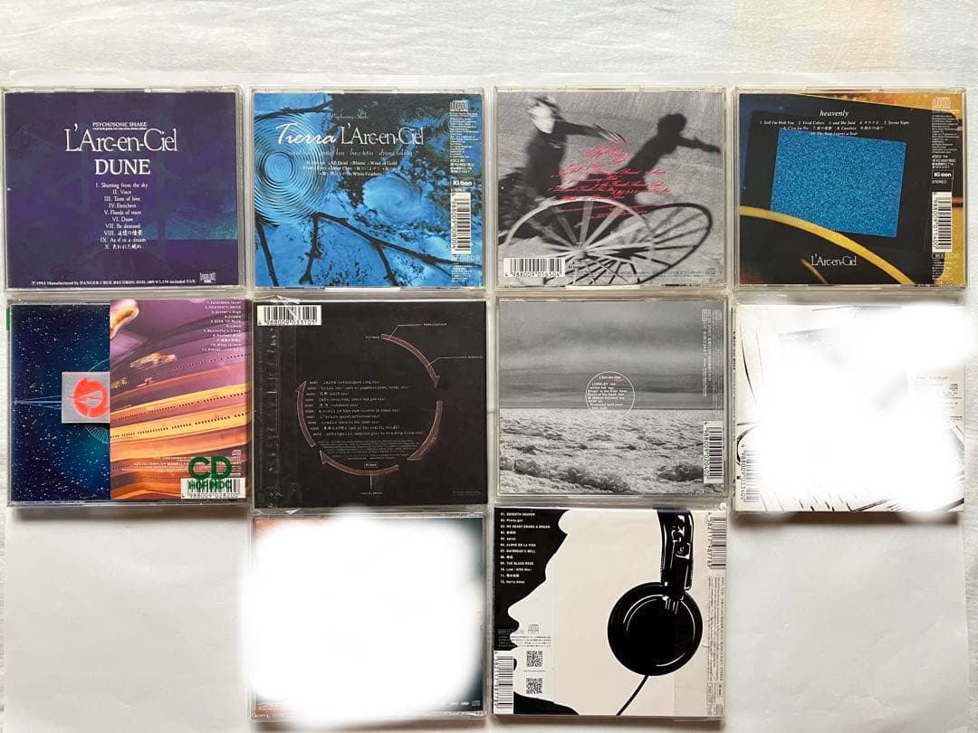 ラルク　L'Arc〜en〜Ciel 90年代　00年 アルバム8枚　DUNE 他
