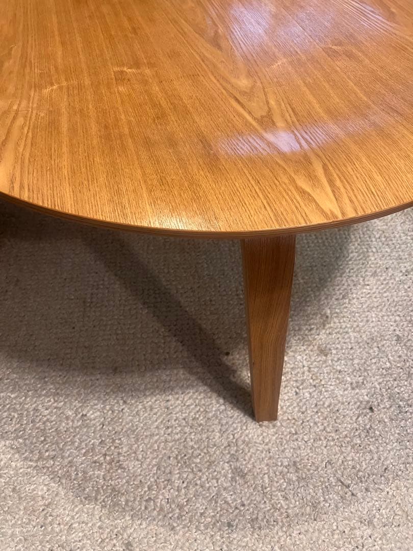 イームズ コーヒーテーブル リプロダクト CTW プライウッド 丸テーブル 円形