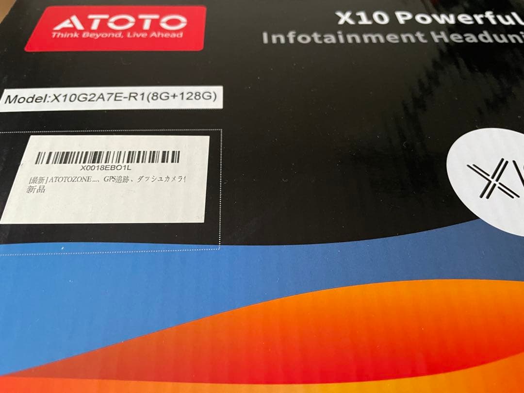 ATOTO X10 X10G2A7E ダッシュカメラ リアビューカメラ付
