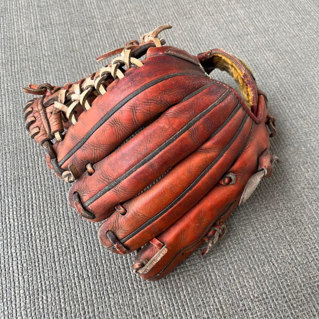 Mizuno PRO 硬式グローブ 内野手用 レッド(即戦力)