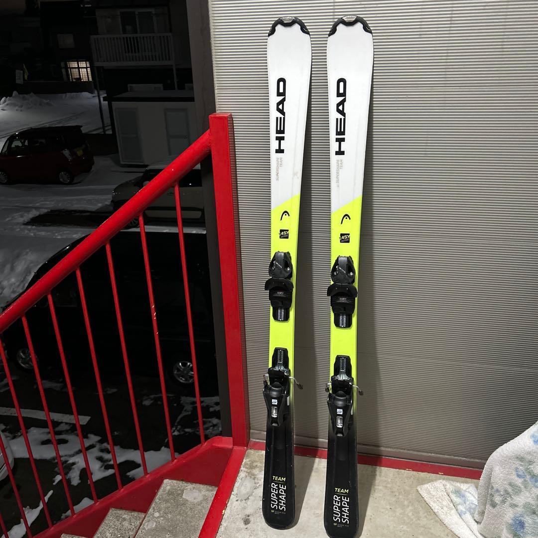 た*き様 HEAD SUPER SHAPE スキー 137cm ASPバインディ