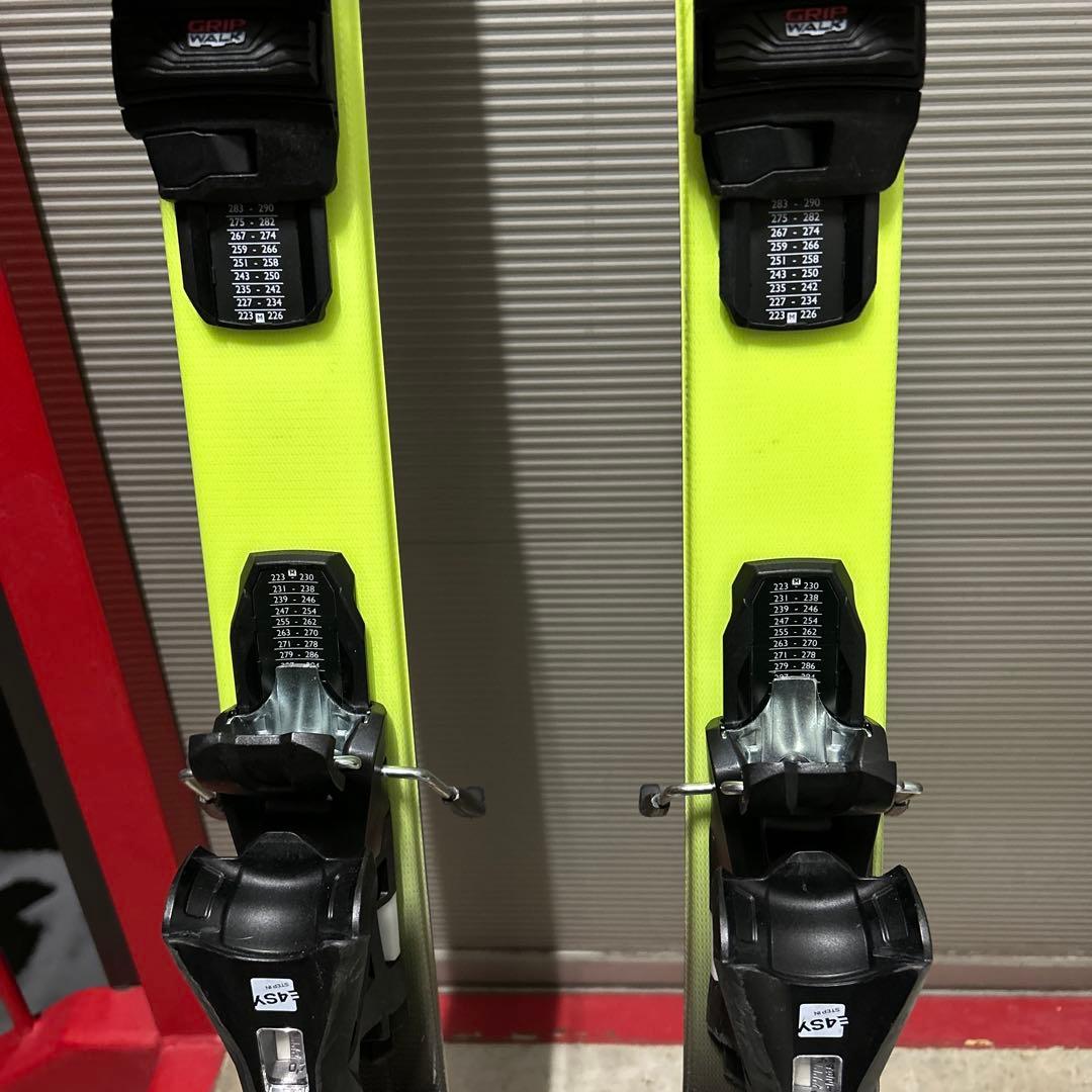 た*き様 HEAD SUPER SHAPE スキー 137cm ASPバインディ