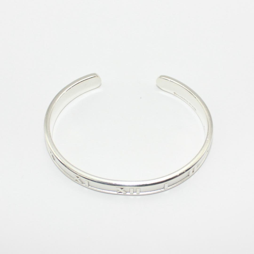 美品 Tiffany&Co. ティファニー アトラス シルバー バングル 925