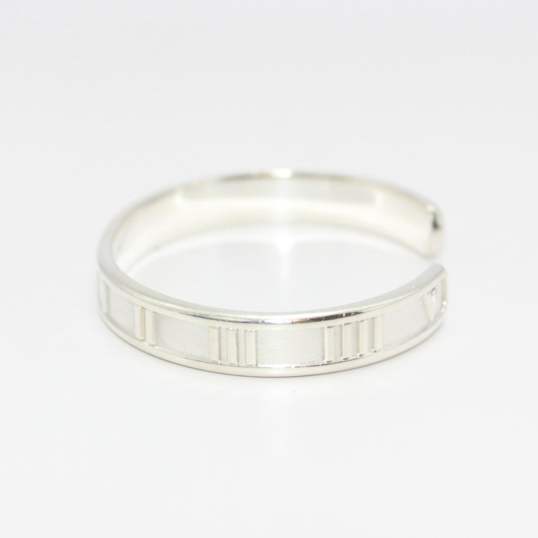 美品 Tiffany&Co. ティファニー アトラス シルバー バングル 925