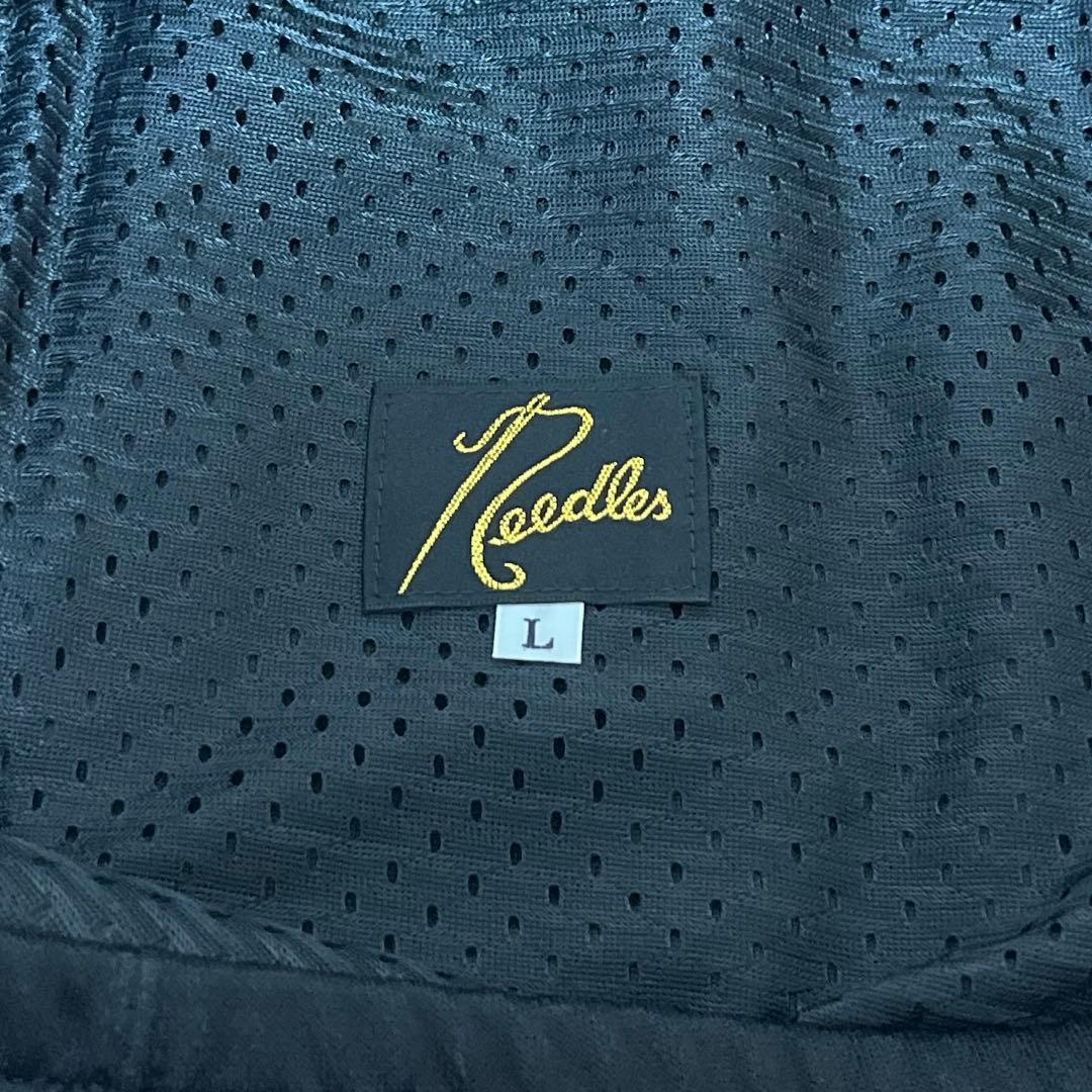 ま*ち様 【美品】Needles ニードルズ ブラック/ピンク トラックパンツ