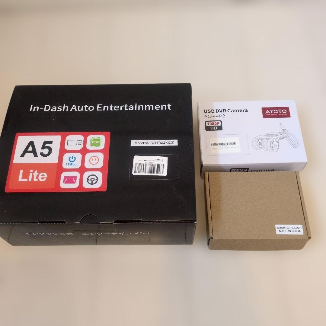 ATOTO A5LG211T カメラセット ディスプレイオーディオ