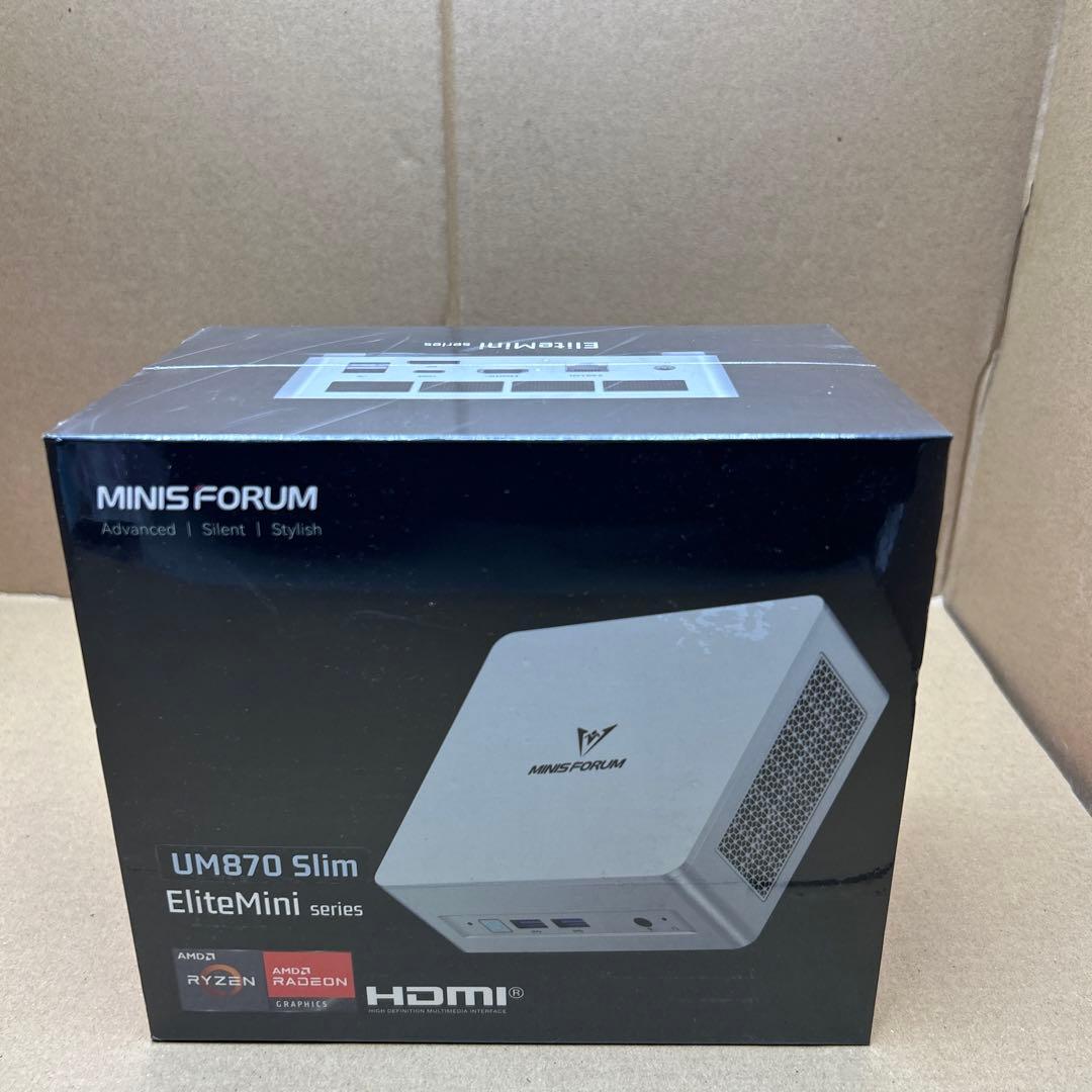 新品　MINISFORUM UM870 Slim EliteMini 32GB