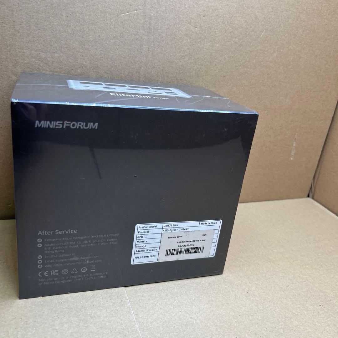 新品　MINISFORUM UM870 Slim EliteMini 32GB