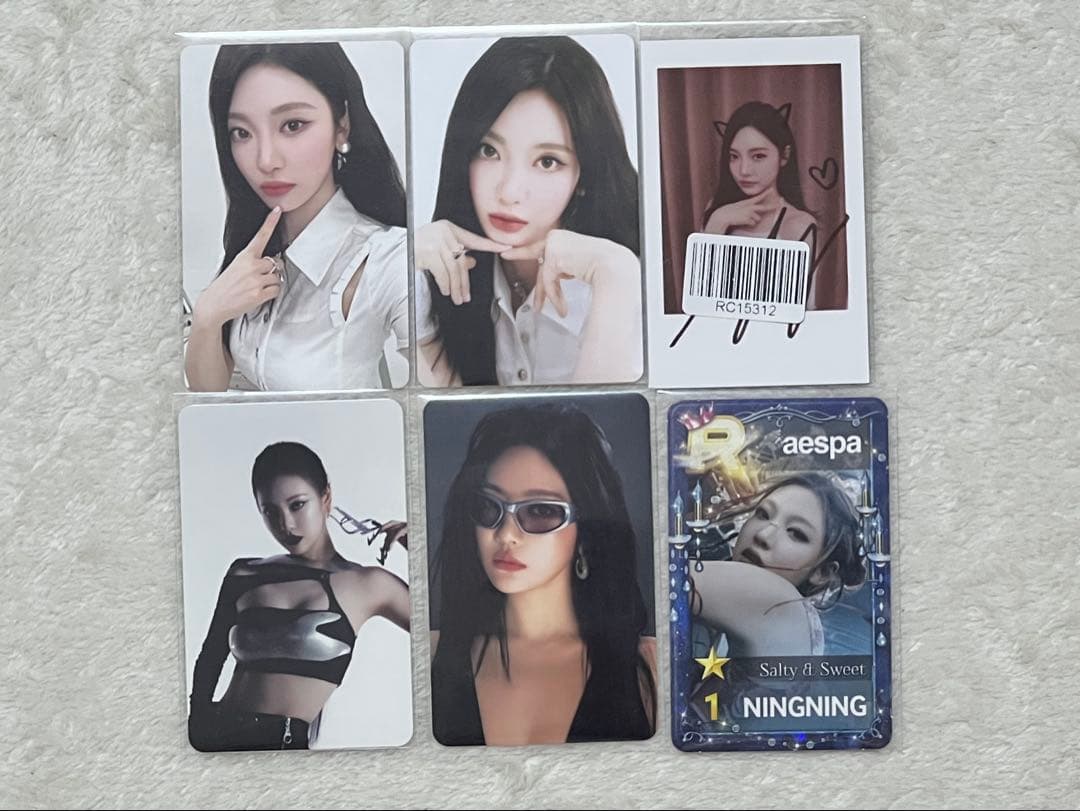 aespa ニンニン ningning トレカ まとめ売り 40枚セット