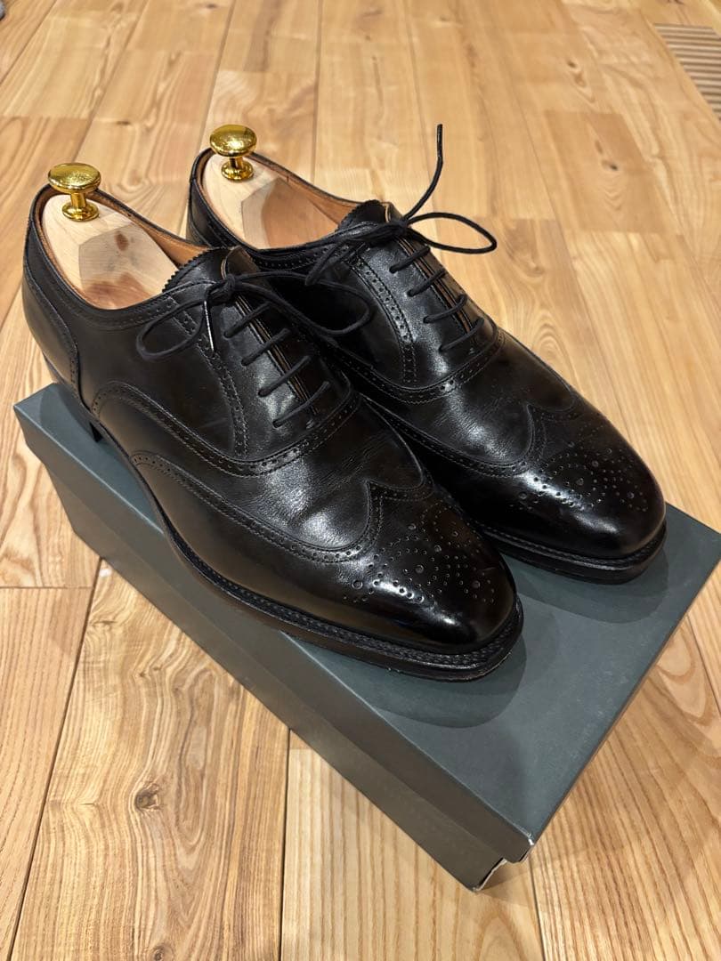 美品　スコッチグレイン　革靴