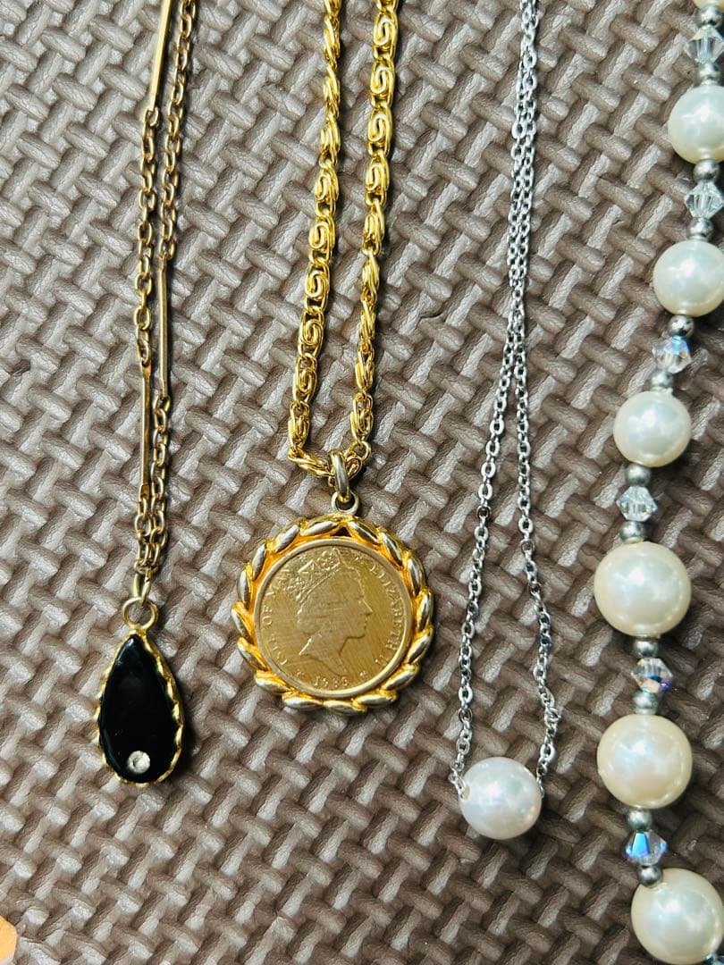 遺品整理 ネックレス ブレスレット リング ゴールド パール 真珠