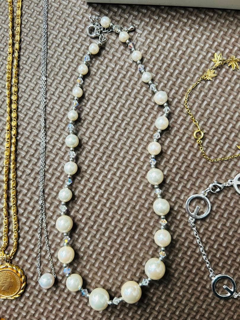 遺品整理 ネックレス ブレスレット リング ゴールド パール 真珠