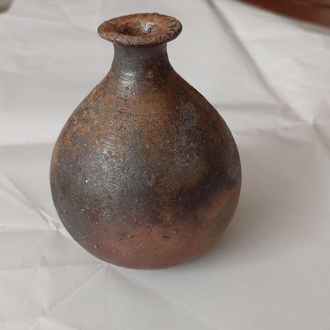 備前焼　徳利　伊勢崎満作