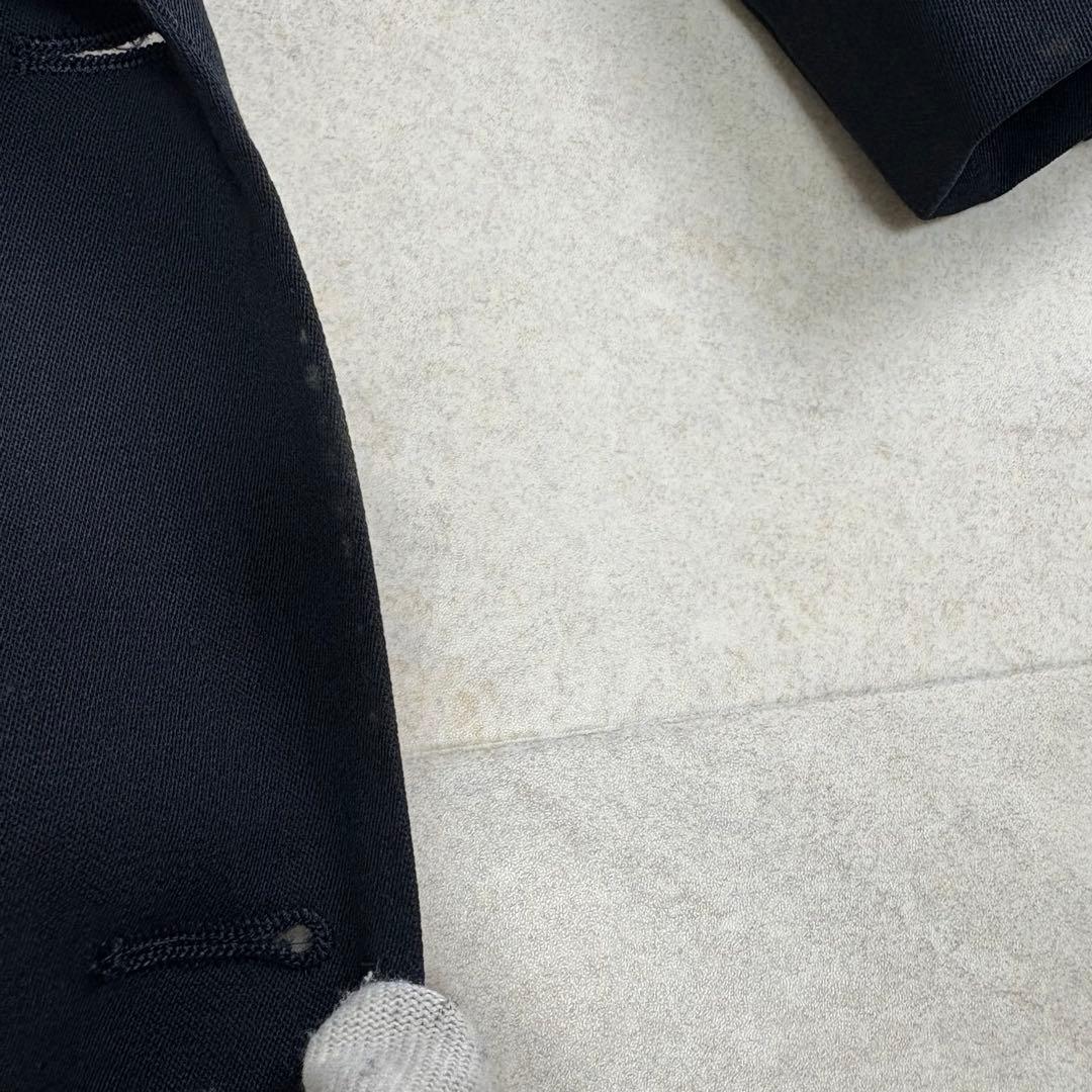 Christian Dior 紺ブレ CDロゴ 金ボタン エンブレムワッペン