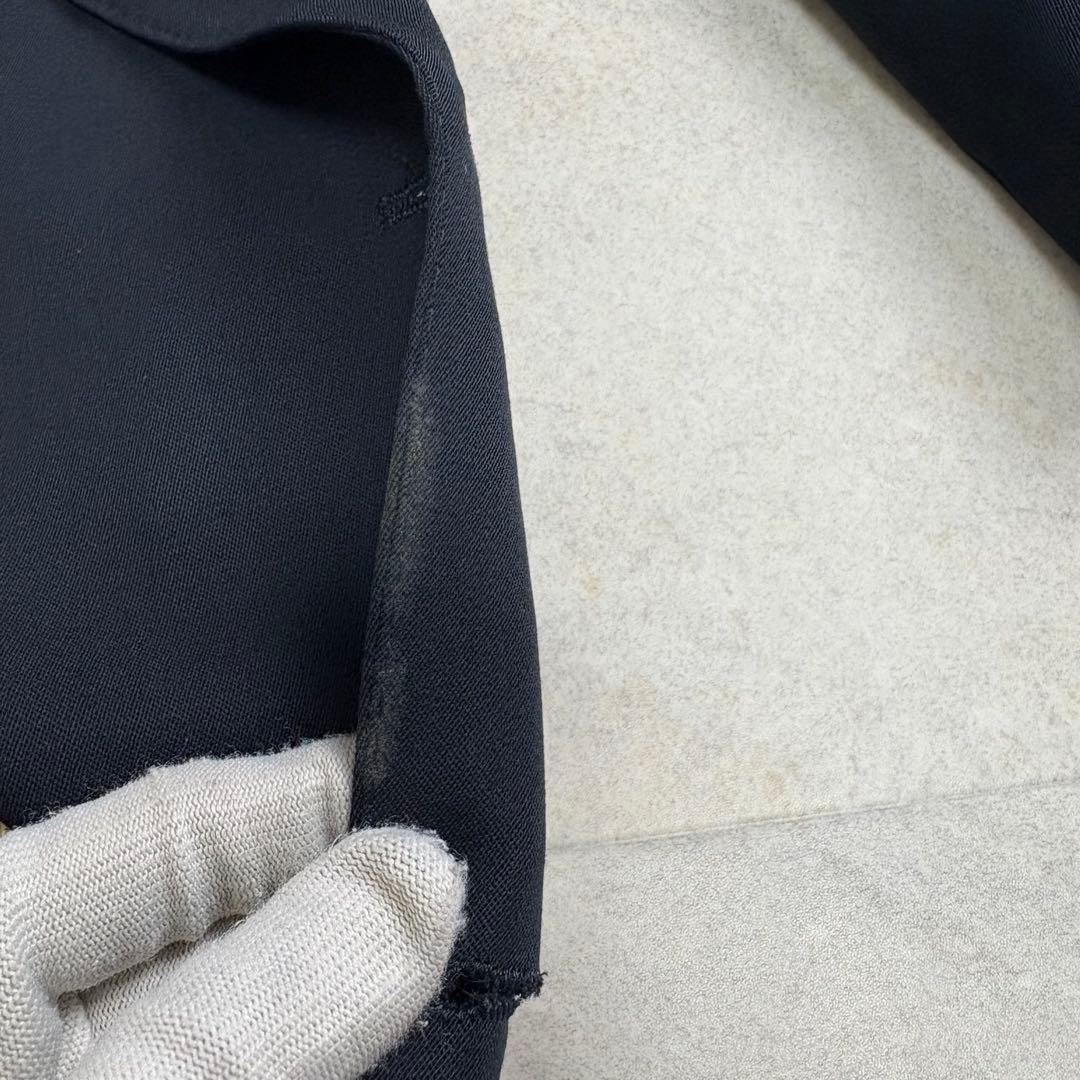 Christian Dior 紺ブレ CDロゴ 金ボタン エンブレムワッペン