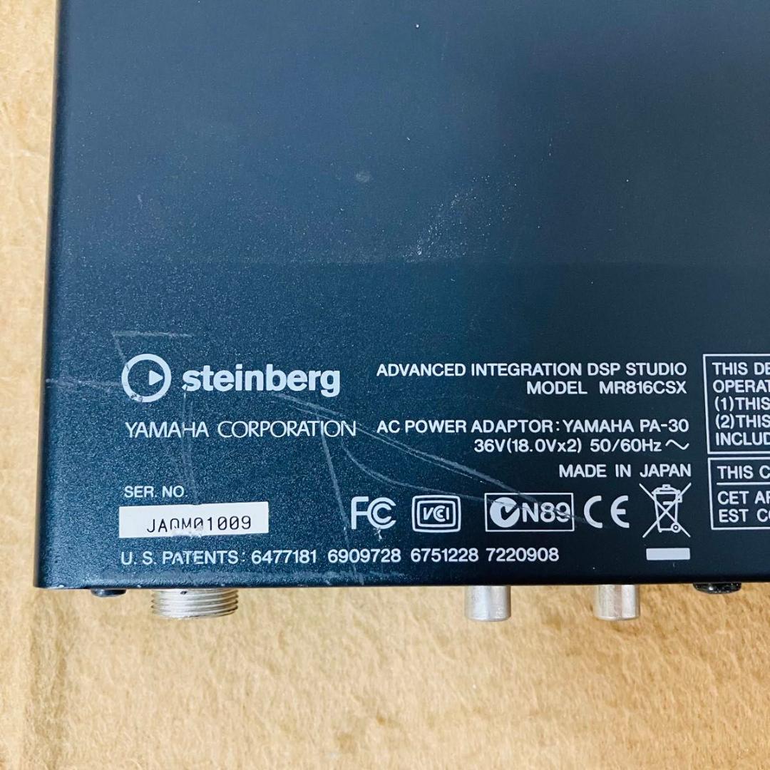 Steinberg DSPスタジオ MR816CSX 動作確認済み ジャンク
