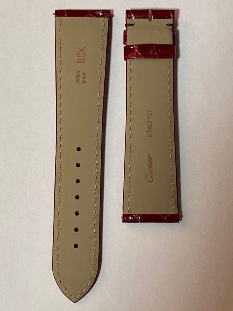 新品未使用 カルティエ Cartier 腕時計 純正クロコベルト
